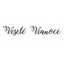 Silikónové razítko - Veselé Vianoce
