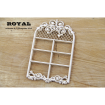 Lepenkový výrez - royal okno