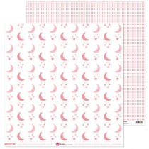 Obojstranný papier - rosa bebe 6