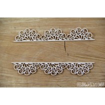Lepenkový výrez - lace borders