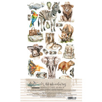 Sada papierov - Wild Adventures