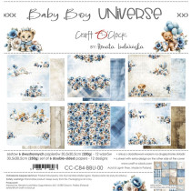 Sada papierov -  Baby Boy Universe