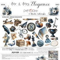 Sada papierov - Mr And Mrs Elegance 5ks