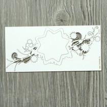 Lepenkový výrez - rámik stela