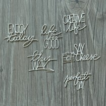 Lepenkový výrez -  memories