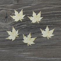 Lepenkový výrez - listy malé vzor 2