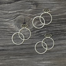 Lepenkový výrez - obrúčky