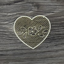 Lepenkový výrez - srdiečko