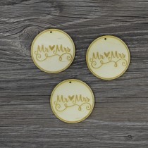 Lepenkový výrez - Mr a Mrs