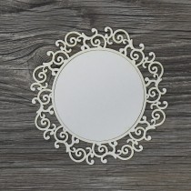 Lepenkový výrez - rámik rosette