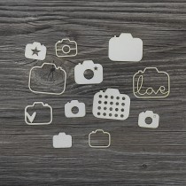 Lepenkový výrez - mix fotoaparátov