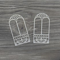 Lepenkový výrez - okná