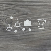 Lepenkový výrez - káva