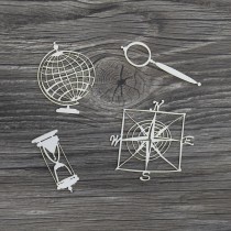 Lepenkový výrez - Travel the world - Elements