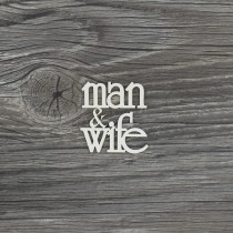 Lepenkový výrez - Man and Wife
