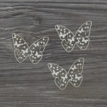 Lepenkový výrez - motýle vzor 2