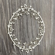 Lepenkový výrez - Rámik BLUEBERRY SWIRLS