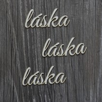 Lepenkový výrez - láska