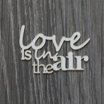 Lepenkový výrez - love is in the air