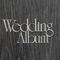 Lepenkový výrez - Wedding album