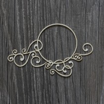 Lepenkový výrez - rámik s ornamentom