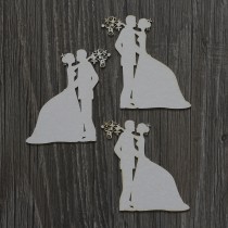Lepenkový výrez - SUMMER WEDDING páry č.1