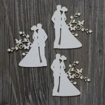 Lepenkový výrez - SUMMER WEDDING páry č.3