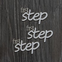 Lepenkový výrez - first step 3ks