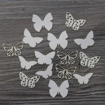 Lepenkový výrez - motýle