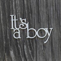 Lepenkový výrez - It' a boy II