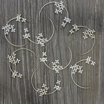 Lepenkový výrez - kvetinový polkruh