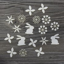 Lepenkový výrez - veľkonočný mix