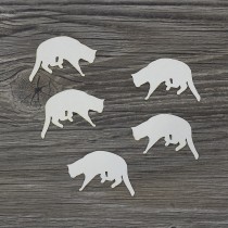 Lepenkový výrez - mačky 2