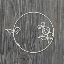 Lepenkový výrerz - folk rámik