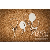 Lepenkový výrez - Balloons