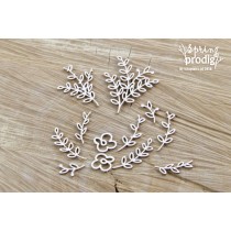 Lepenkový výrez - boxwood 