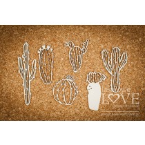 Lepenkový výrez - Cacti