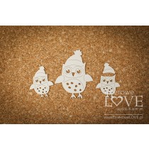 Lepenkový výrez - Owl