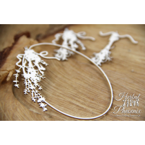 Lepenkový výrez - small oval frame