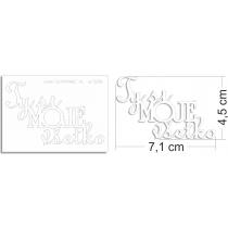 Lepenkový výrez - ty si moje všetko