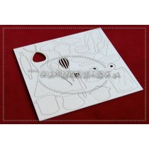 Lepenkový výrez - zostava kuchynská