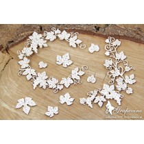 Lepenkový výrez venček z lístkov