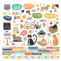 Nálepky - Fur Baby Cat