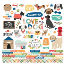 Nálepky -  Fur Baby Dog