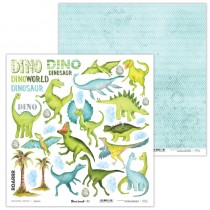 Obojstranný papier - Dino Land 01