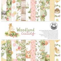 Sada papierov -  Woodland Cuties 6+1ks