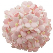 Papierové kvety - sweethearts baby pink 10ks