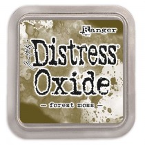Poduška Distress Oxide - Forest moss