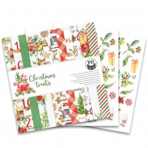 Sada papierov - Christmas treats 30,5x30,5 cm