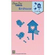 Vyrezávacia šablóna - Birdhouse
